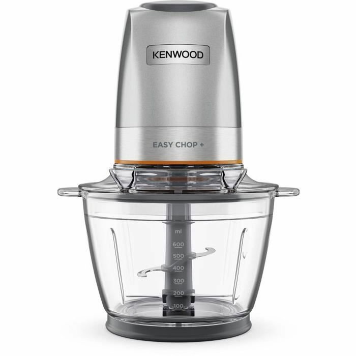 Kenwood CHP62.400SI Easy Chop+ - Mini-hachoir 600 ml - 2 vitesses