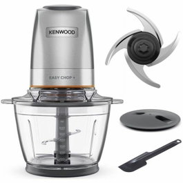 Kenwood CHP62.400SI Easy Chop+ - Mini-hachoir 600 ml - 2 vitesses