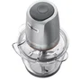 Kenwood CHP62.400S Easy Chop+ Mini-hachoir 500 W - 4 lames inox Quad Blade, 2 vitesses, capacité 0.6 L, accessoire mayonnaise