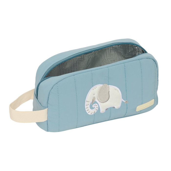 Sac glacière goûter Safta Elefante Bleu 21,5 x 12 x 6,5 cm Sac glacière goûter Safta Elefante Bleu 21,5 x 12 x 6,5 cm