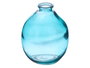 GIFTDECOR Flacon en verre irrégulier turquoise