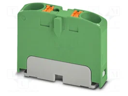 PHOENIX CONTACT PTFIX 2X4 GN Connecteur pour rail 32A 800V