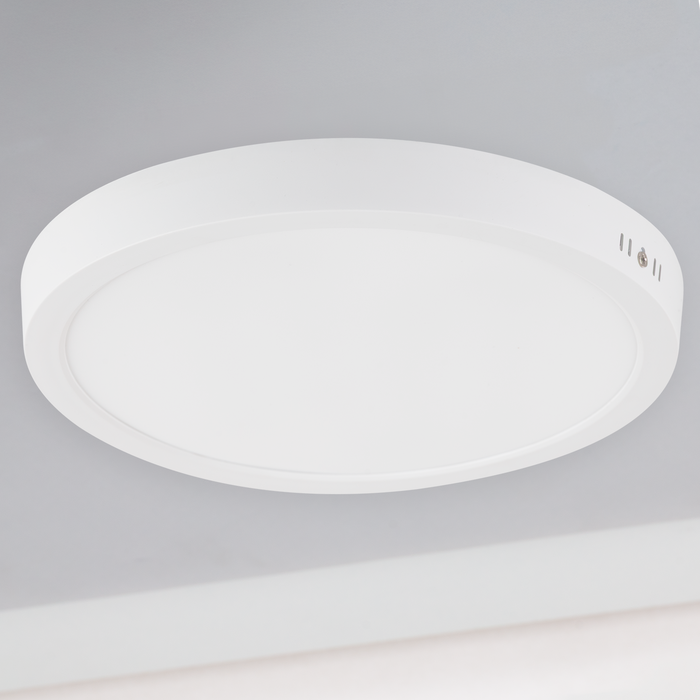Plafonnier LED de surface Blanc Froid 6000K 24W 2400Lm IP20
