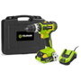 Fieldmann Perceuse à percussion sans fil 20V - Batterie 2Ah - 35 Nm