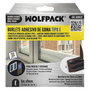 WOLFPACK LINEA PROFESIONAL Joint Élastique en E 6 m x 9 mm Marron