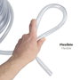 WOLFPACK LINEA PROFESIONAL Tube transparent niveau 12x16 mm, rouleau de 50 mètres
