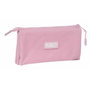 Munich Trousse Fourre-Tout Triple Basic Rose 22 x 12 x 3 cm