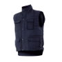 VELILLA Gilet de sécurité multicouche acolchadi Bleu marine M