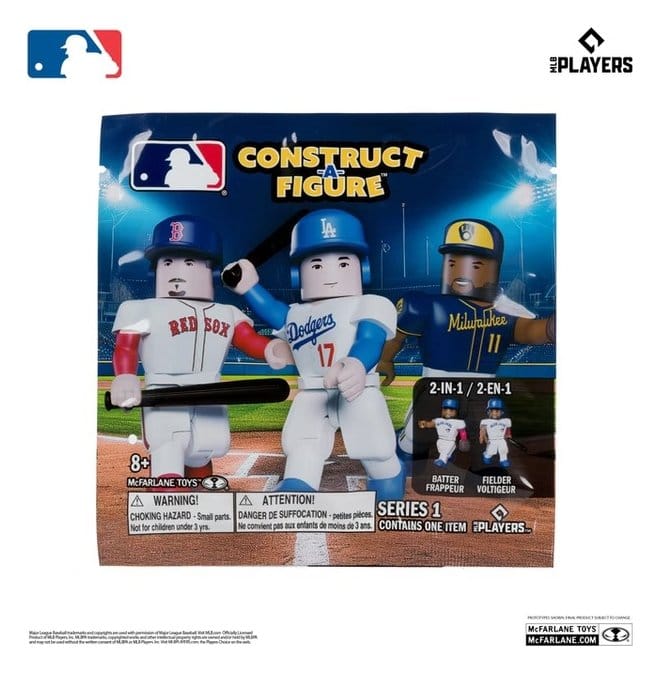 McFarlane Toys MLB Sports Construct-a-Figure Series 1 Assortiment de 36 Blind Bags