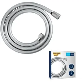 Flexible de douche GROHE VitalioFlex 28743002 - 1,5m - Anti-pliures et torsion - Connexion universelle G 1/2" - Chromé