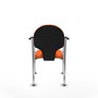 Chaise de Réception Hellín Piqueras y Crespo 220PTCRB308 Orange 2 Unités