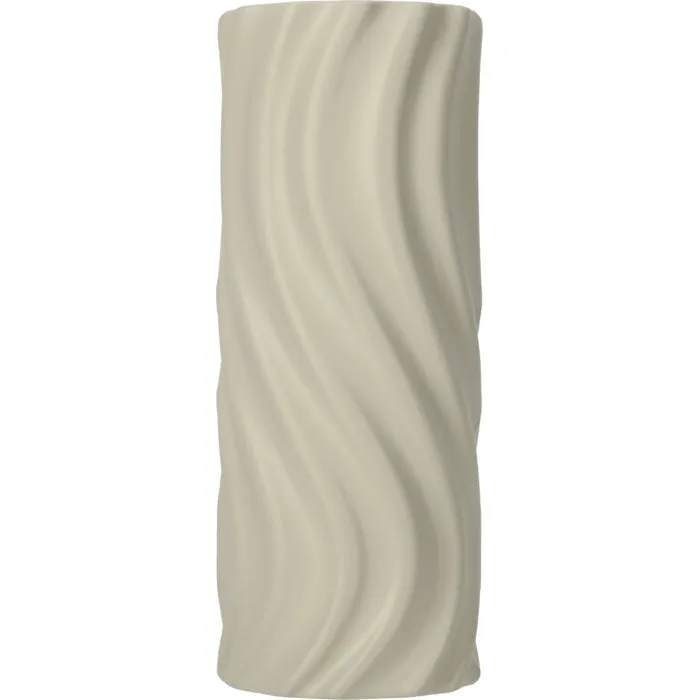 Athlecia Rouleau de Yoga Malata - Rouleau de fascia en EVA/PVC pour massage musculaire, yoga et récupération - Taille unique - Blanc crème