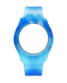 Watxandco Bracelet de montre bleu 43mm