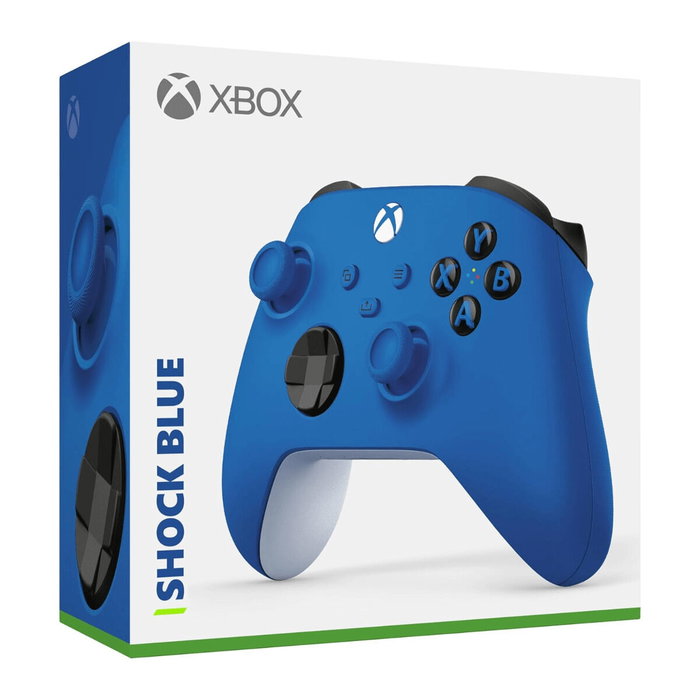 Contrôle des jeux Microsoft QAU-00009 Bleu Xbox® Contrôle des jeux Microsoft QAU-00009 Bleu Xbox®