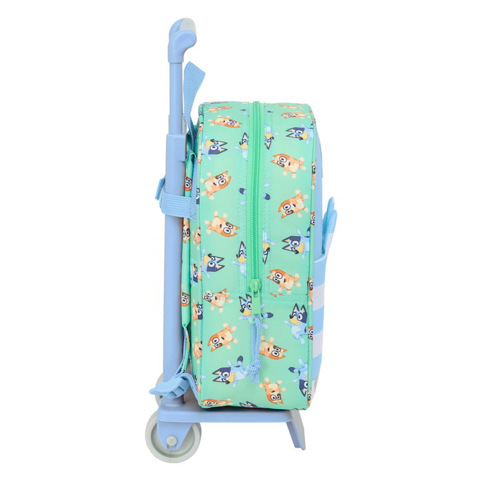 Cartable Bluey Sisters Vert 22 x 27 x 10 cm