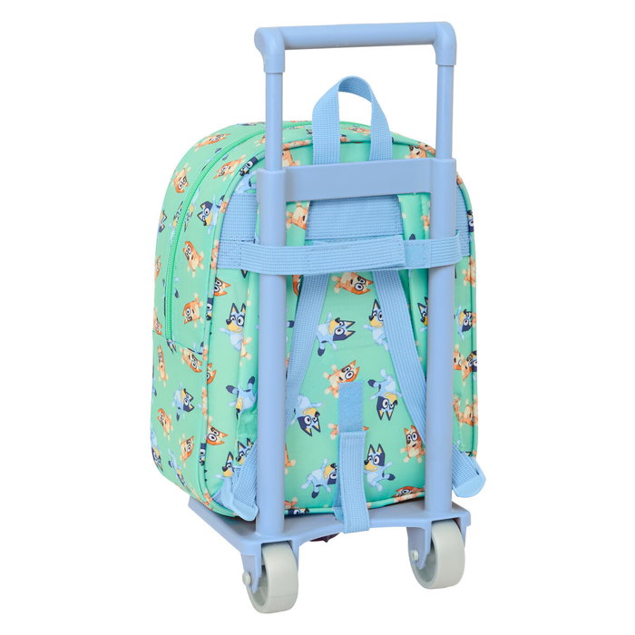 Cartable Bluey Sisters Vert 22 x 27 x 10 cm
