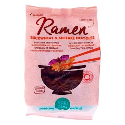 Terrasana Nouilles Ramen Sarrasin aux Champignons Shiitake 280g Terrasana Nouilles Ramen Sarrasin aux Champignons Shiitake 280g