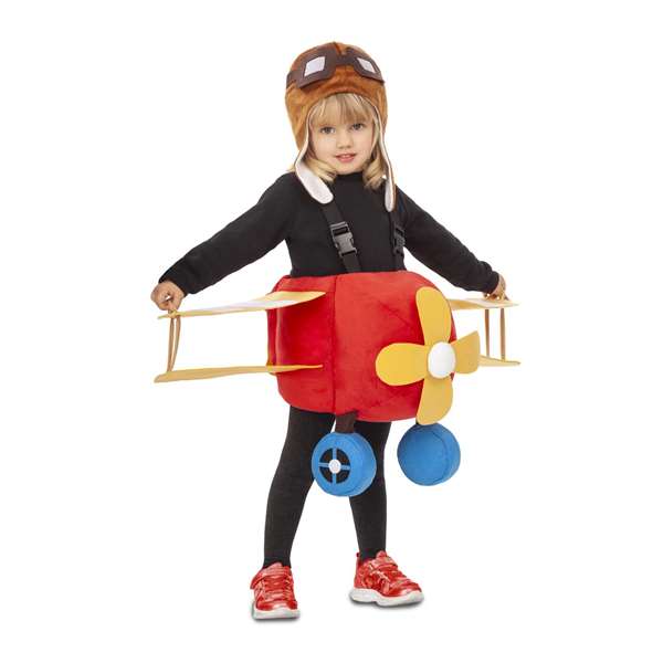My Other Me - Déguisement Pilote d'Avion - Taille 3-4 Ans - Pour Enfants de 3 à 4 Ans My Other Me - Déguisement Pilote d'Avion - Taille 3-4 Ans - Pour Enfants de 3 à 4 Ans