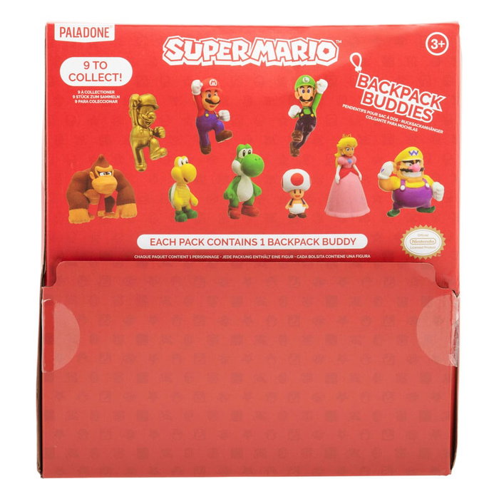 Paladone Products Super Mario Présentoir Porte-clés Sac à Dos Mystery Bags (24)