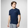 T-shirt à manches courtes homme Columbia North Cascades™ Sleeve Bleu foncé