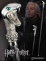The Noble Collection Harry Potter Réplica - Bâton de Lucius Malfoy avec Vara Magique en Bois et Métal plaqué Argent