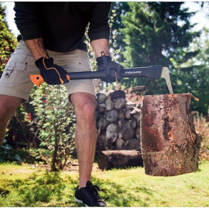 Fiskars XA22 (1003623) Outil à Bois WoodXpert Sappie pour Bûches