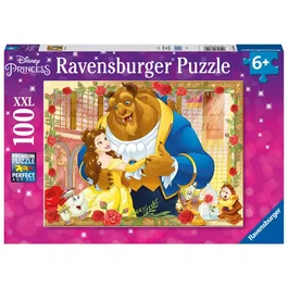 Ravensburger - Puzzle Disney La Belle et la Bête - 100 pièces - Puzzle pour enfants dès 6 ans - Dessin animé