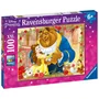 Ravensburger - Puzzle Disney La Belle et la Bête - 100 pièces - Puzzle pour enfants dès 6 ans - Dessin animé