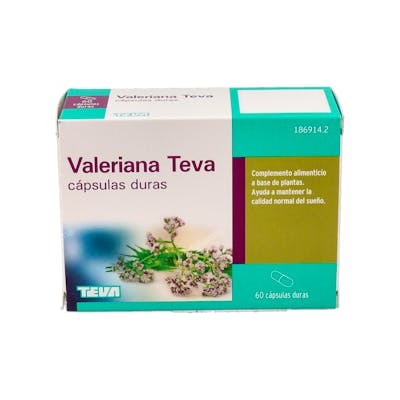 TEVA VALeriana TEVA 200mg 60caps TEVA VALeriana TEVA 200mg 60caps
