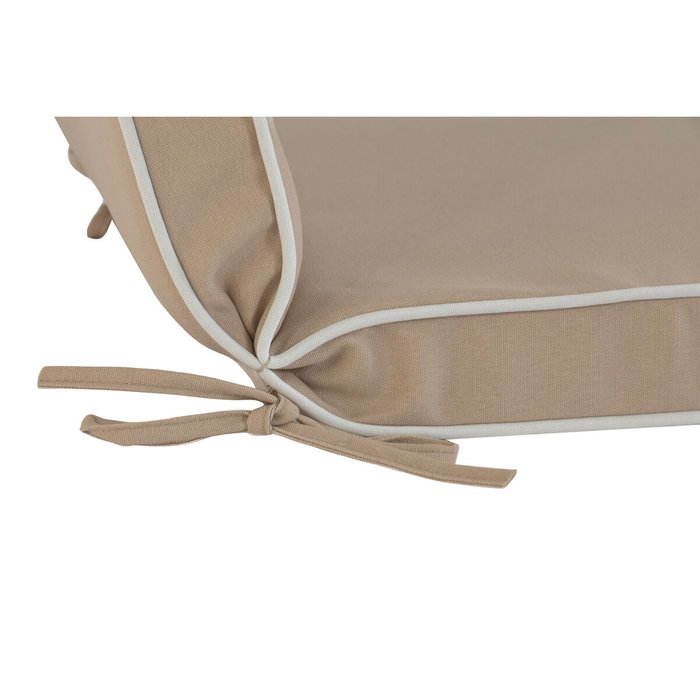 Home ESPRIT Coussin pour chaise longue Blanc Beige Jardin 115 X 42 X 5 CM Home ESPRIT Coussin pour chaise longue Blanc Beige Jardin 115 X 42 X 5 CM