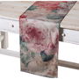 Chemin de Table Alexandra House Living Rose Textile Velours Floral