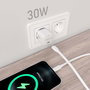 Chargeur mural Aisens ASCH-30W1P018-W Blanc Multicouleur 30 W