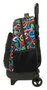 Safta Mochila Graffiti Colors à roulettes compacte extensible 33x45x22cm
