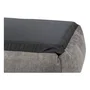 TRIXIE - VITAL LENNOX - Panier orthopédique pour chien en tissu chenille - Lit confortable avec mousse visco-élastique - Dimensions 100 x 70 cm - Gris