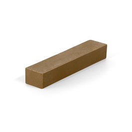 KONIG Cire dure de retouche pour bois, Chêne verdâtre, Barre prismatique rectangulaire