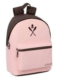 Safta Sac à dos pour ordinateur portable 14,1 pouces El Pulpo Rose