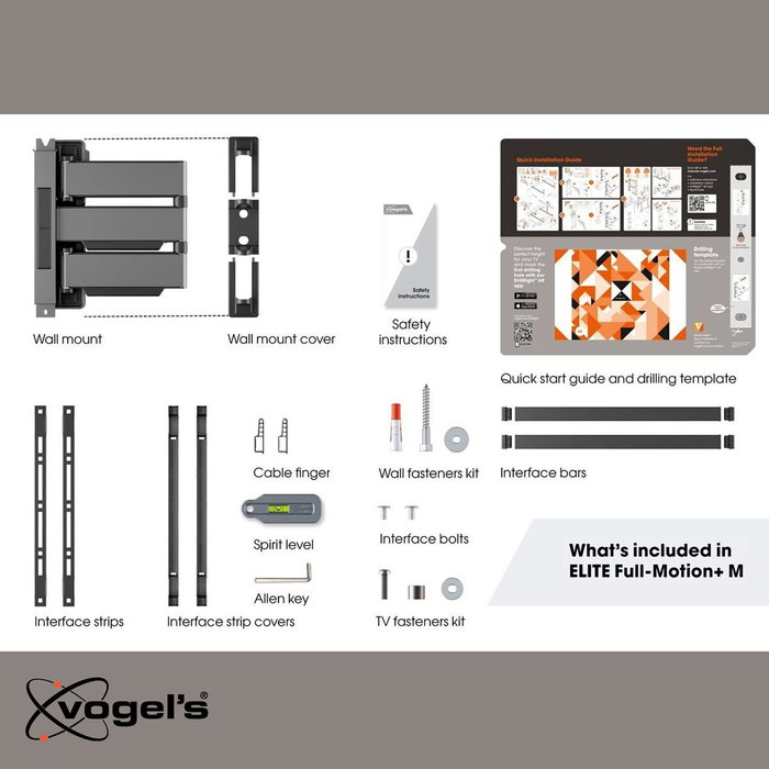 Vogel's Support TV avec Bras TVM5445 Negro 32-65 pouces Vogel's Support TV avec Bras TVM5445 Negro 32-65 pouces