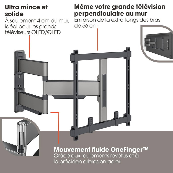 Vogel's Support TV avec Bras TVM5445 Negro 32-65 pouces Vogel's Support TV avec Bras TVM5445 Negro 32-65 pouces