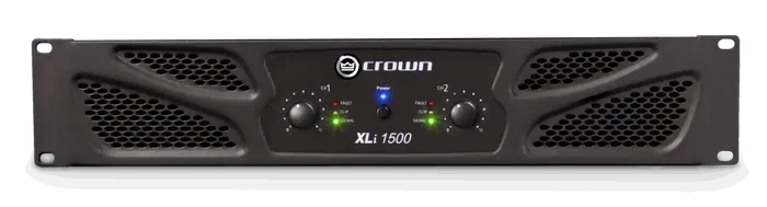 Crown Xli 1500 Crown Amplificateur de Puissance Série XLI 1500W Stéréo/Duo/Pont RCA XLR Speakon