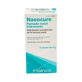 LAINCO NASOCURE Pommade Nasale Hydratante 4 Canules x 4 g
