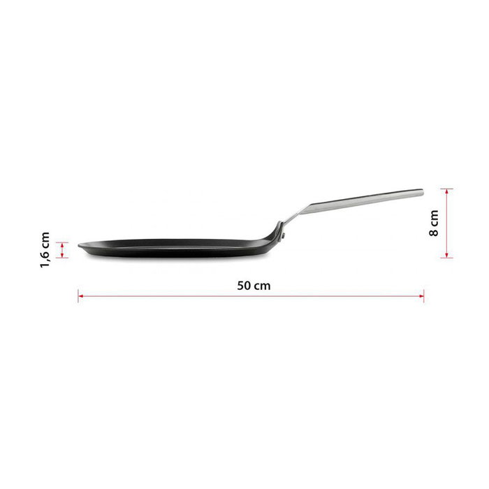 Poêle à crêpes Valira 4656/25 Ø 28 cm Noir Aluminium Poêle à crêpes Valira 4656/25 Ø 28 cm Noir Aluminium