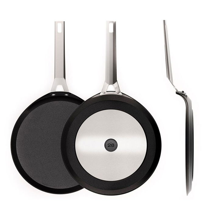 Poêle à crêpes Valira 4656/25 Ø 28 cm Noir Aluminium