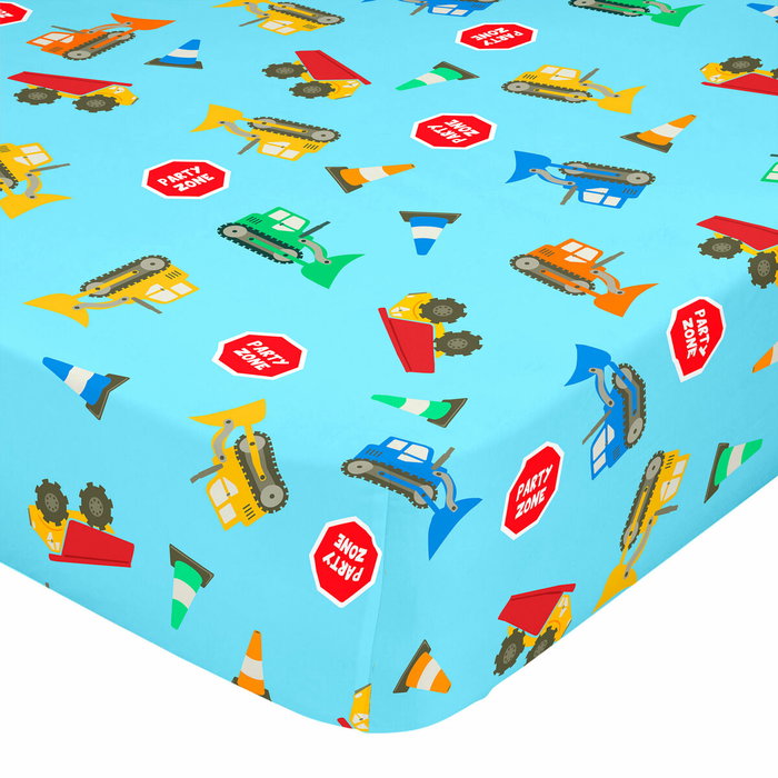 Drap housse HappyFriday MR FOX Multicouleur 90 x 200 x 32 cm Drap housse HappyFriday MR FOX Multicouleur 90 x 200 x 32 cm