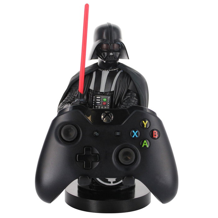 EXQUISITE GAMING Support de chargeur de téléphone Star Wars Dark Vador Un Nouvel Espoir Figure de 20 cm pour contrôleurs et smartphones