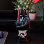 EXQUISITE GAMING Support de chargeur de téléphone Star Wars Dark Vador Un Nouvel Espoir Figure de 20 cm pour contrôleurs et smartphones