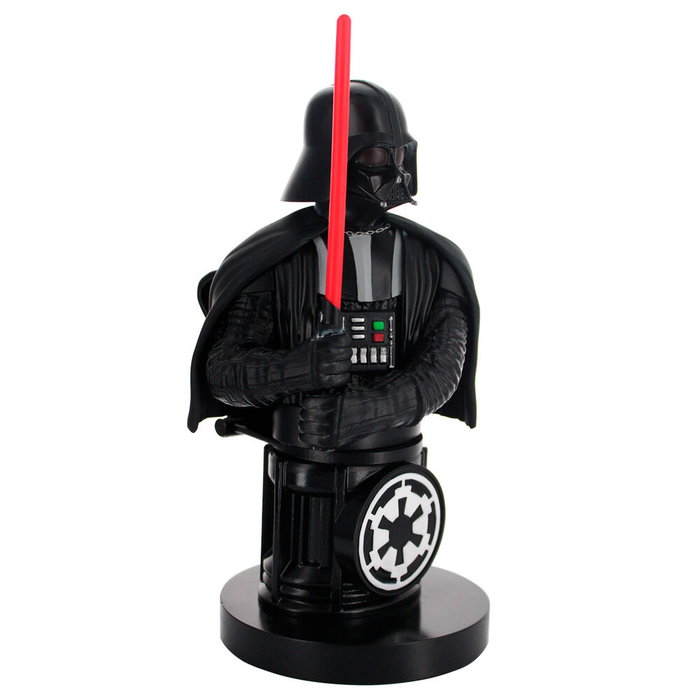 EXQUISITE GAMING Support de chargeur de téléphone Star Wars Dark Vador Un Nouvel Espoir Figure de 20 cm pour contrôleurs et smartphones