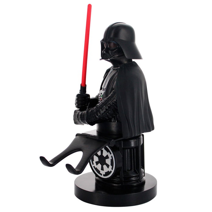 EXQUISITE GAMING Support de chargeur de téléphone Star Wars Dark Vador Un Nouvel Espoir Figure de 20 cm pour contrôleurs et smartphones