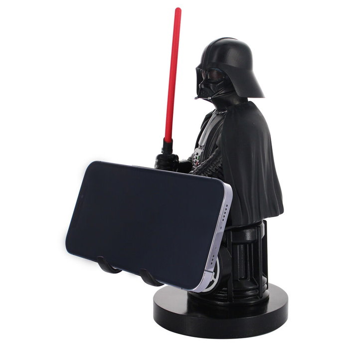 EXQUISITE GAMING Support de chargeur de téléphone Star Wars Dark Vador Un Nouvel Espoir Figure de 20 cm pour contrôleurs et smartphones