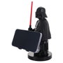 EXQUISITE GAMING Support de chargeur de téléphone Star Wars Dark Vador Un Nouvel Espoir Figure de 20 cm pour contrôleurs et smartphones