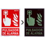 WOLFPACK LINEA PROFESIONAL Panneau point d’alarme 30x21 cm